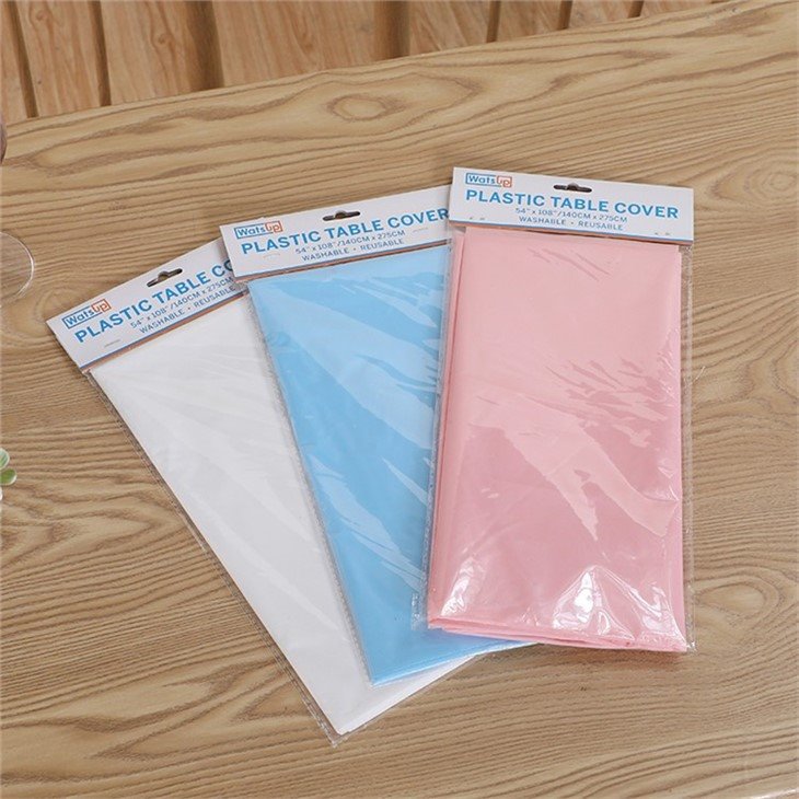 plastic tablecloths
