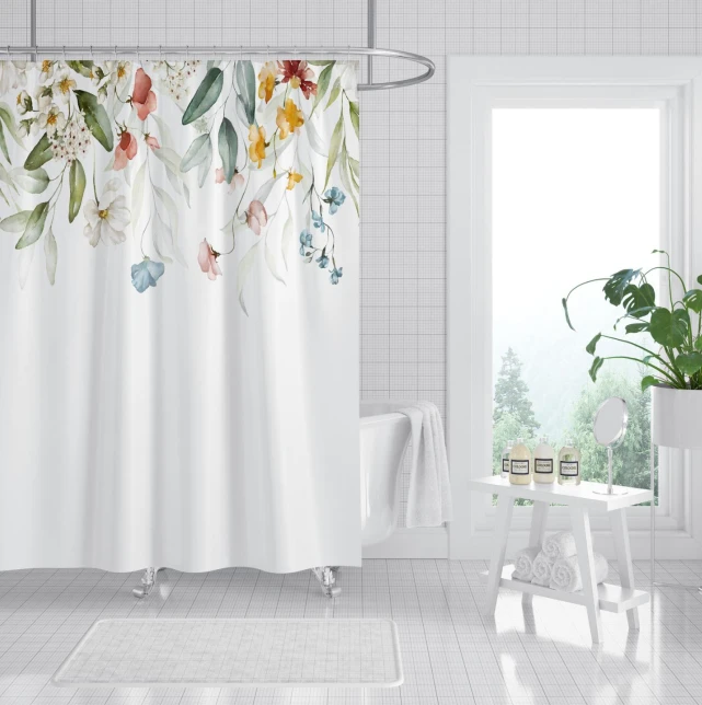 Hotel Quality Shower Curtain Liner factory